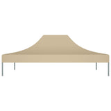 Techo de carpa de fiesta Vidaxl 270 g m² 4.5x3 m beige