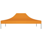 Techo de carpa de fiesta de Vidaxl 270 g m² 4.5x3 m naranja