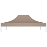 Techo de carpa de fiesta Vidaxl 270 g m² 4.5x3 m taupe