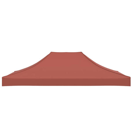 Vidaxl partytentdak 270 g m² 4,5x3 m terracottakleurig