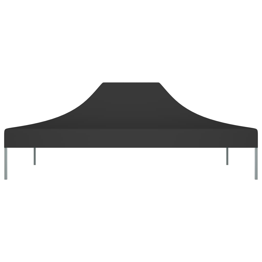 Techo de carpa Vidaxl Party 270 g m² 4.5x3 m Negro