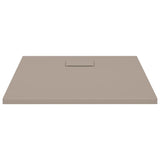 Vidaxl douchebak 90x90 cm smc bruin