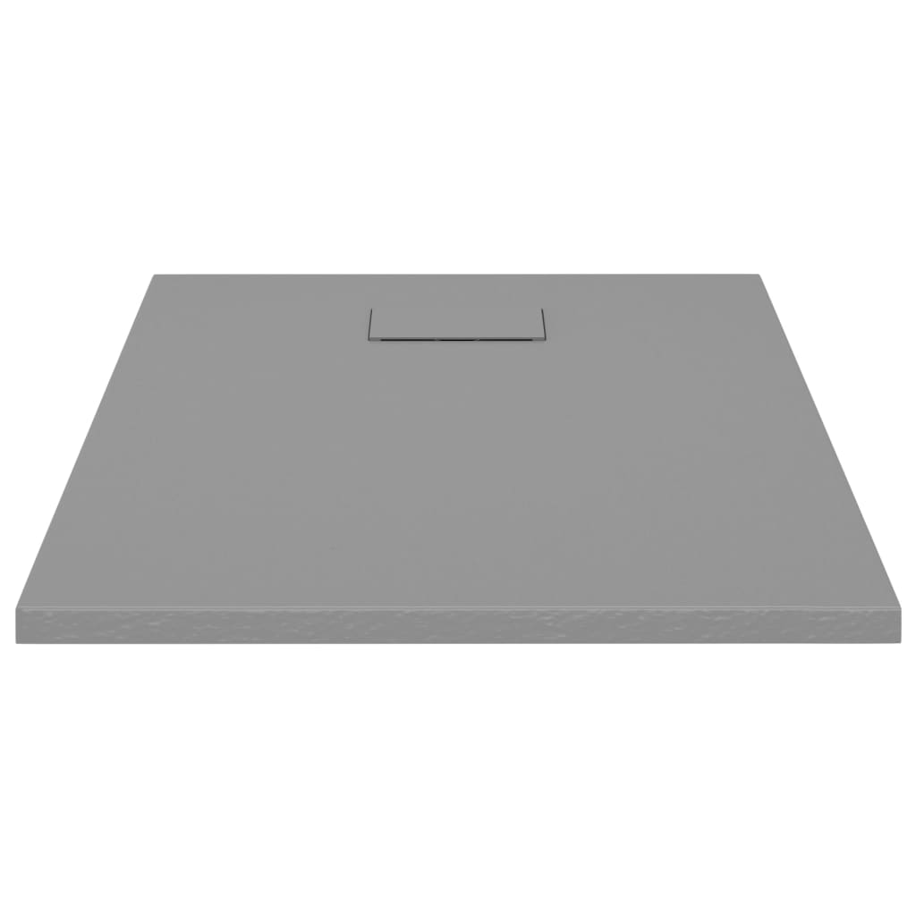 Vidaxl shower tray 90x70 cm SMC Gray