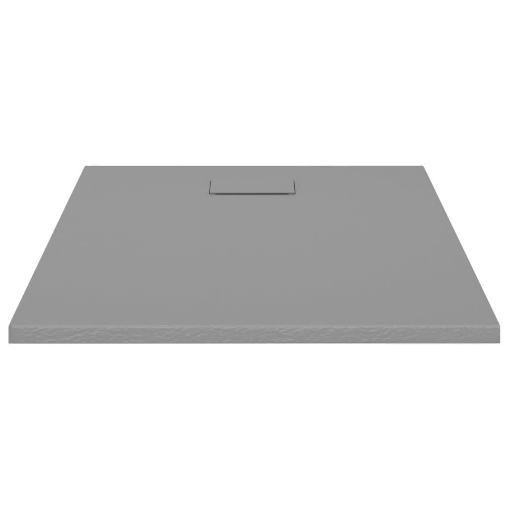 Vidaxl Shower Tray 100x80 cm SMC Grey