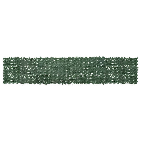 Vidaxl balkonscherm met donkergroene bladeren 400x75 cm