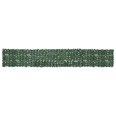 Vidaxl balkonscherm met donkergroene bladeren 500x75 cm