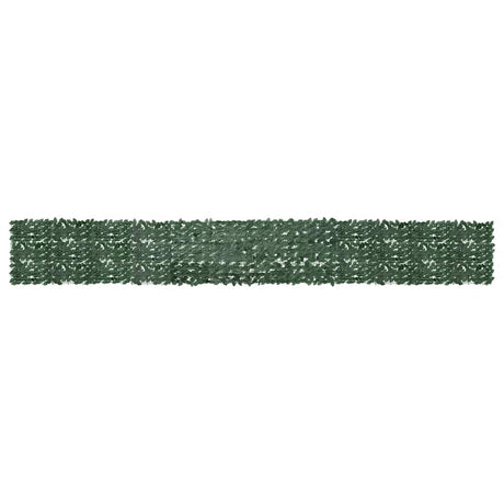 Vidaxl balkonscherm met donkergroene bladeren 600x75 cm