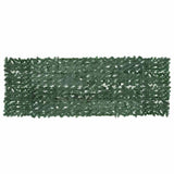 Vidaxl balkonscherm met donkergroene bladeren 300x100 cm