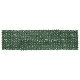 Vidaxl balkonscherm met donkergroene bladeren 400x100 cm