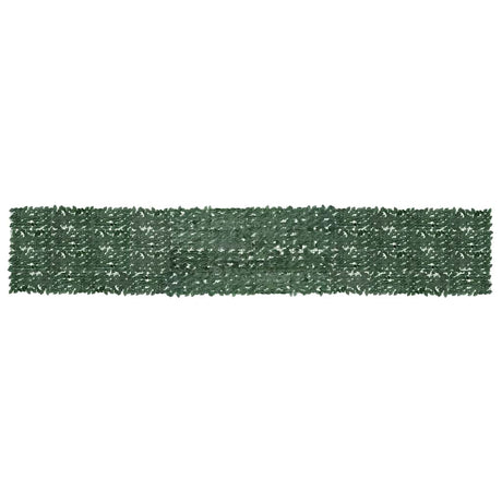 Vidaxl balkonscherm met donkergroene bladeren 600x100 cm