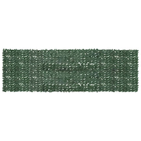 Vidaxl balkonscherm met donkergroene bladeren 500x150 cm
