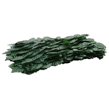 Vidaxl balkonscherm met donkergroene bladeren 500x150 cm