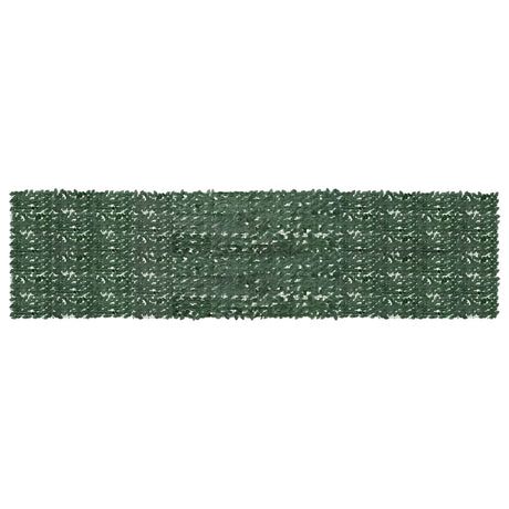 Vidaxl balkonscherm met donkergroene bladeren 600x150 cm