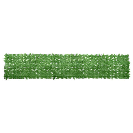 Vidaxl balkonscherm met groene bladeren 400x75 cm