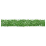 Vidaxl balkonscherm met groene bladeren 500x75 cm