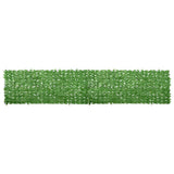 Vidaxl balkonscherm met groene bladeren 500x100 cm