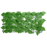 Vidaxl balkonscherm met groene bladeren 600x150 cm
