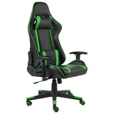 Vidaxl gamestoel draaibaar pvc groen