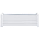 Casella di pianificazione Vidaxl raccolto 100x43x35 cm pp bianco