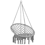 Vidaxl Hanging Chair 80 cm šedá