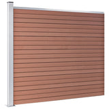 Vidaxl staketpanel 175x146 cm HKC Brown