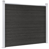 Panel de valla Vidaxl 180x146 cm HKC Gray