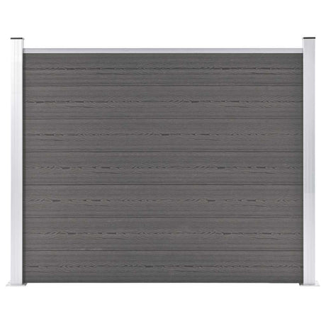 Vidaxl schuttingpaneel 180x146 cm hkc grijs