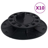 Vidaxl Terrace carriers adjustable 10 st 25-40 mm