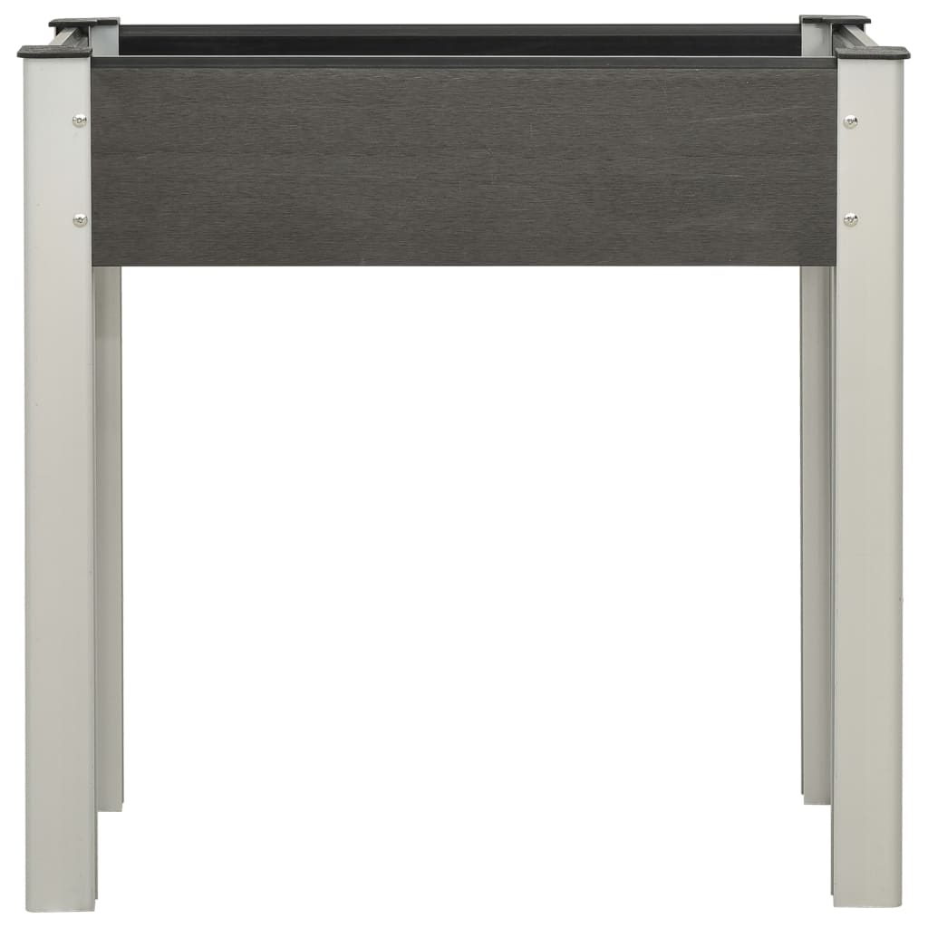 Vidaxl Planter höjde 75x40x75 cm HKC Gray