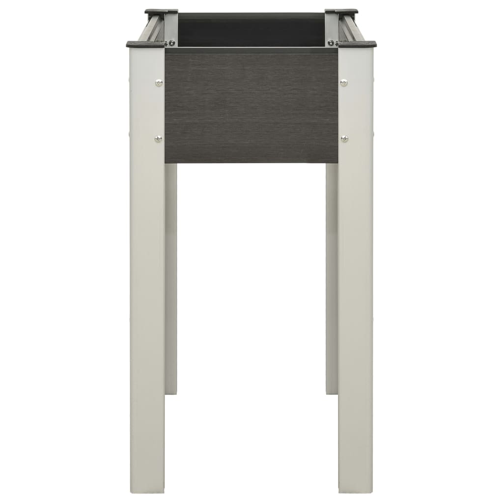 Vidaxl Planter höjde 75x40x75 cm HKC Gray