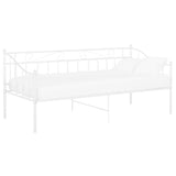 Vidaxl slaapbank metaal wit 90x200 cm