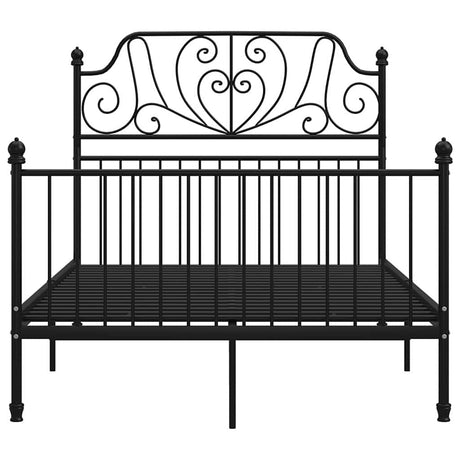 Vidaxl bedframe metaal zwart 120x200 cm