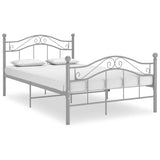 Vidaxl bedframe metaal grijs 120x200 cm
