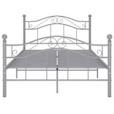 Vidaxl bedframe metaal grijs 120x200 cm