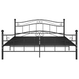 Vidaxl bedframe metaal zwart 160x200 cm