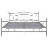 Vidaxl bedframe metaal grijs 160x200 cm