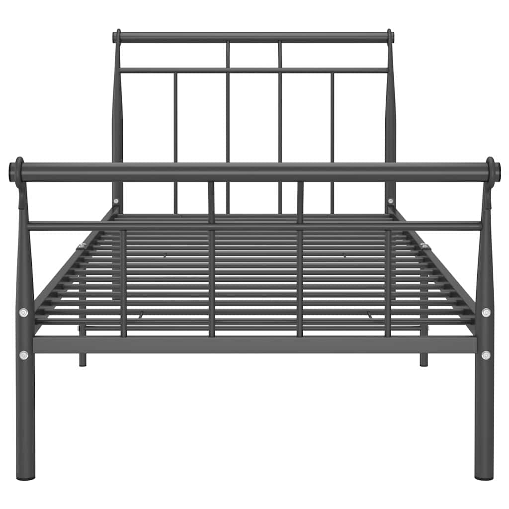 Vidaxl bedframe metaal zwart 100x200 cm