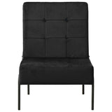 Vidaxl relaxstoel 65x79x87 cm fluweel zwart