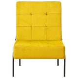 Vidaxl relaxstoel 65x79x87 cm fluweel mosterdgeel