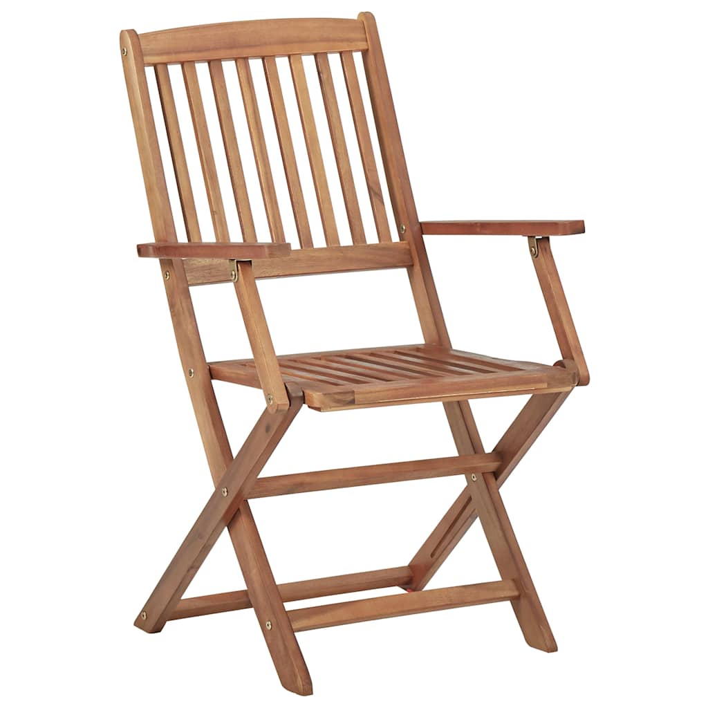 Vidaxl tuinstoelen 4 st inklapbaar massief acaciahout