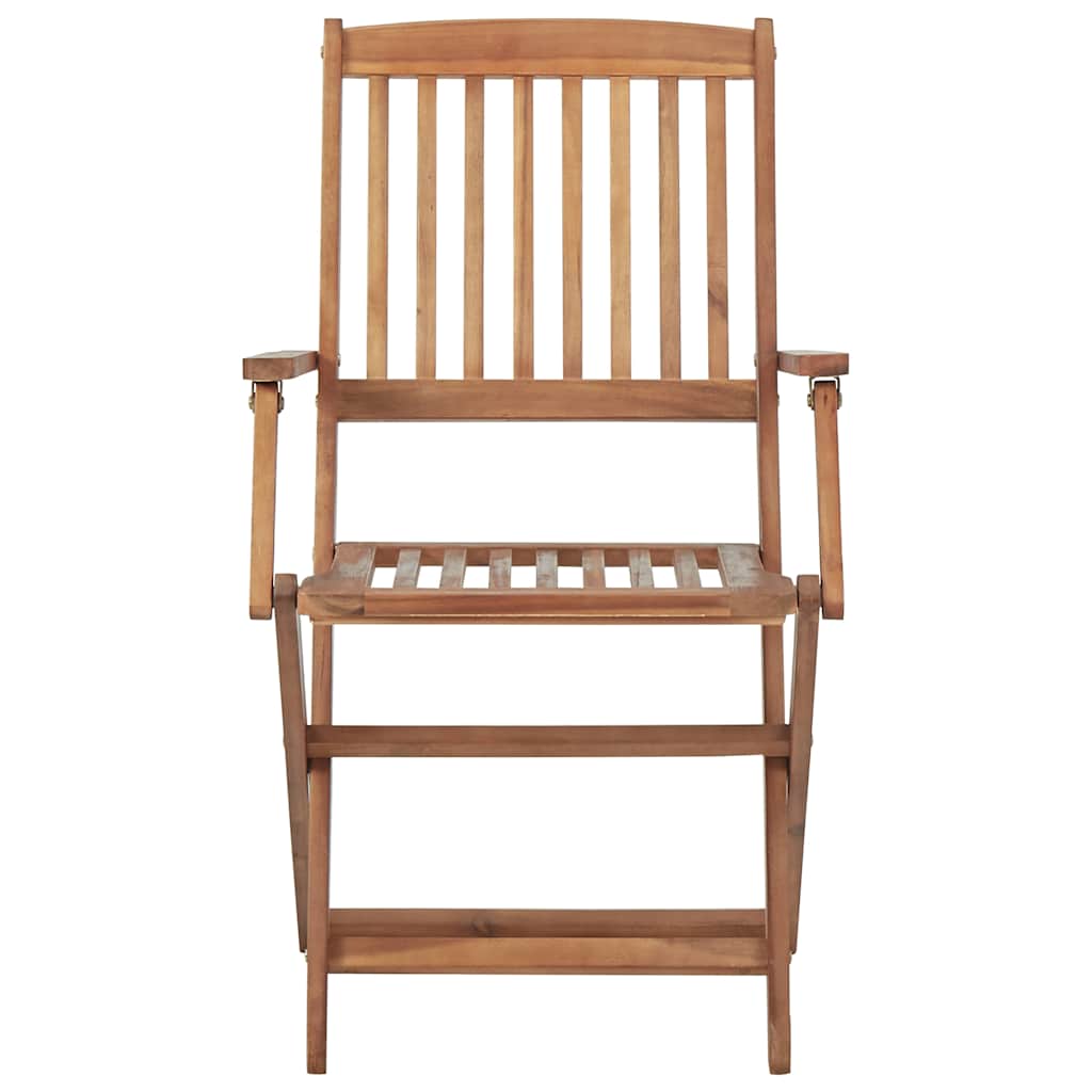 Vidaxl tuinstoelen 4 st inklapbaar massief acaciahout