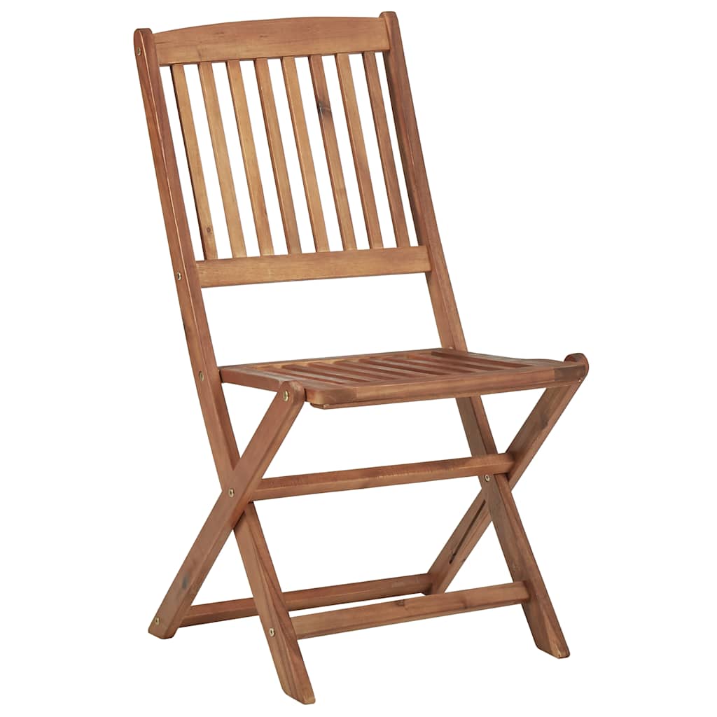 Vidaxl tuinstoelen 2 st inklapbaar massief acaciahout