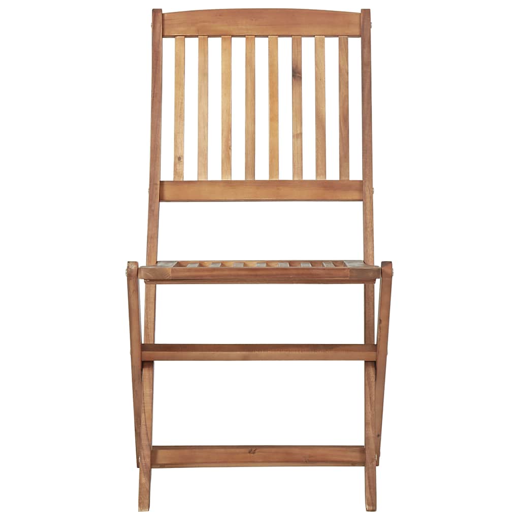 Vidaxl tuinstoelen 2 st inklapbaar massief acaciahout