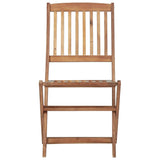 Vidaxl tuinstoelen 2 st inklapbaar massief acaciahout