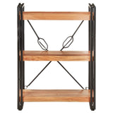 Vidaxl boekenkast met 3 schappen 60x30x80 cm massief acaciahout