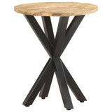 Vidaxl bijzettafel 48x48x56 cm massief mangohout