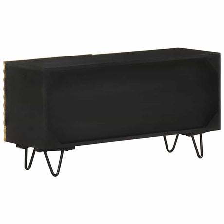 Vidaxl tv-meubel 90x30x45 cm massief mangohout