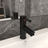 Vidaxl Washbasin Robecer 130x176 mm noir