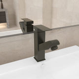 Robinet de lavabo VIDAXL avec fonction d'aigle 157x172 mm gris