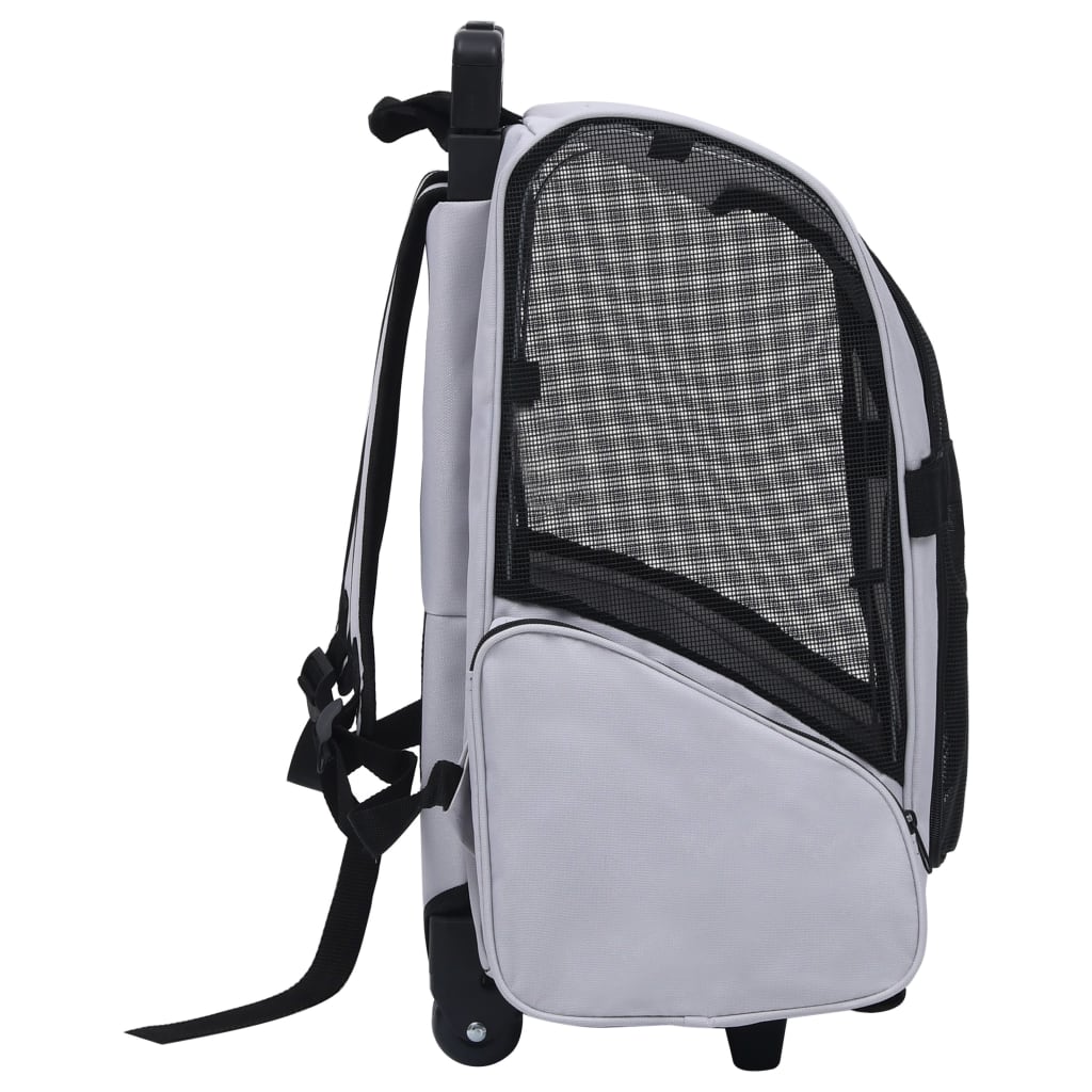 Vidaxl Pet Rolley Plegable Gray